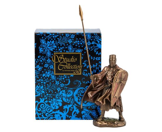 Статуэтка "Рыцарь-Крестоносец с копьем", 16 см VERONESE, изображение 2 ᐒ купить на  ❤ Like7km.com.ua