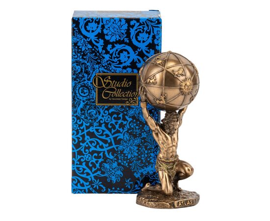 Статуэтка "Атлас, держащий Небесную Сферу", 13,5 см VERONESE, изображение 2 ᐒ купить на  ❤ Like7km.com.ua