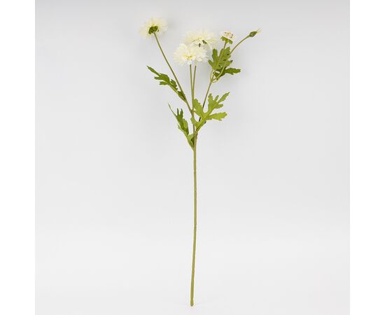 Искусственная хризантема, белая, 55 см СПАСЕННАЯ ПОЗИЦИЯ, изображение 4 ᐒ купить на  ❤ Like7km.com.ua