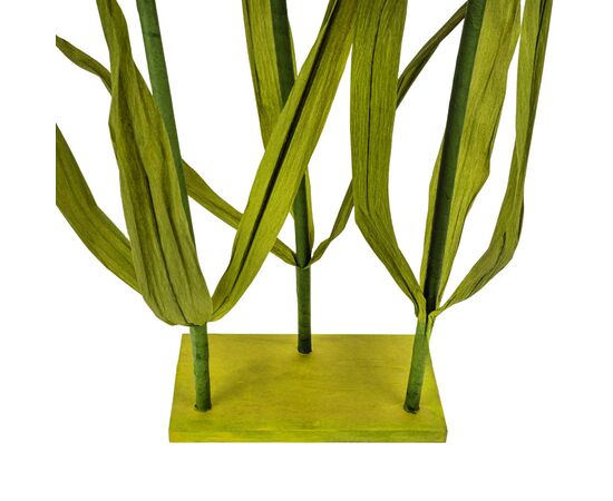 Большие ростовые декоративные цветы на стойке, бело-желтые, 165 см, изображение 4 ᐒ купить на  ❤ Like7km.com.ua