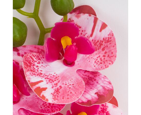 Искусственная орхидея, бело-розовая, 57 см, изображение 4 ᐒ купить на  ❤ Like7km.com.ua