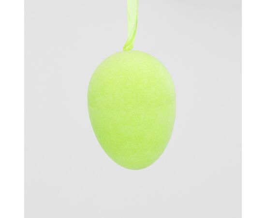 Набор из 3 подвесных флоковых крашанок, зеленый, 9,5 см, изображение 2 ᐒ купить на  ❤ Like7km.com.ua