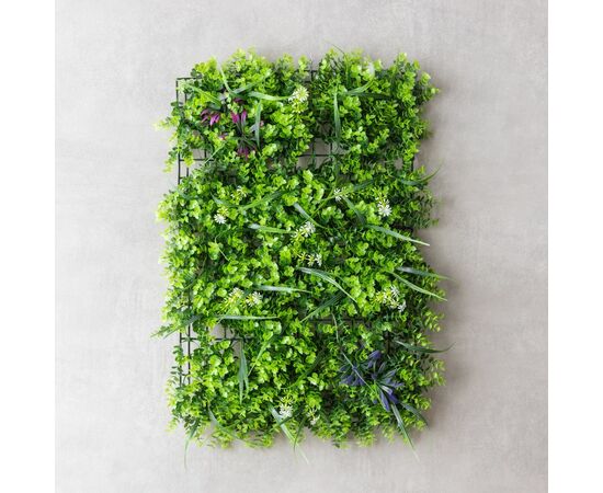 Фитомодуль искусственный "Цветочный микс", 40*60 cм, изображение 2 ᐒ купить на  ❤ Like7km.com.ua