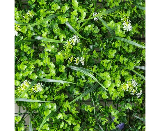 Фитомодуль искусственный "Цветочный микс", 40*60 cм, изображение 3 ᐒ купить на  ❤ Like7km.com.ua