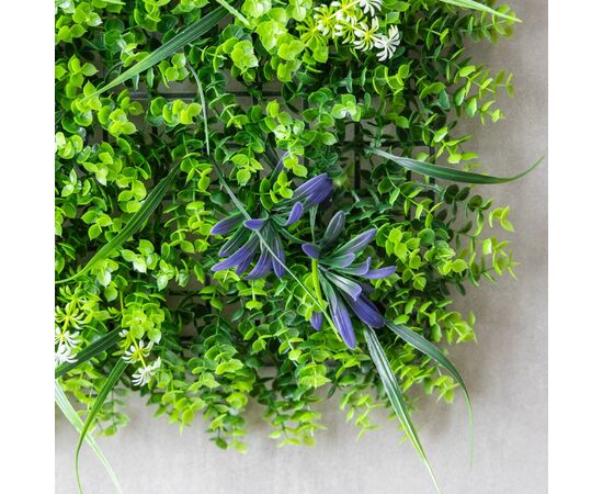 Фитомодуль искусственный "Цветочный микс", 40*60 cм, изображение 4 ᐒ купить на  ❤ Like7km.com.ua