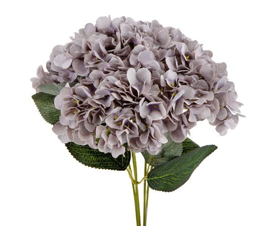 Гортензия "Мелания", серая, 43 см, изображение 2 ᐒ купить на  ❤ Like7km.com.ua