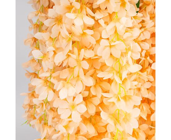 Набор из 12 свисающих веток "Глициния оранжевая", 103 см, изображение 4 ᐒ купить на  ❤ Like7km.com.ua