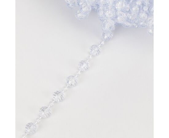 Гирлянда из кристаллов, прозрачная, 15 м, изображение 5 ᐒ купить на  ❤ Like7km.com.ua