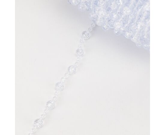 Гирлянда из кристаллов, прозрачная, 15 м, изображение 5 ᐒ купить на  ❤ Like7km.com.ua