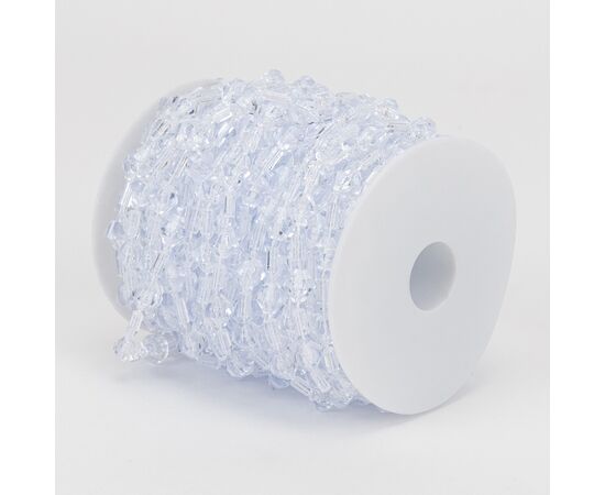 Гирлянда из кристаллов, прозрачная, 15 м, изображение 3 ᐒ купить на  ❤ Like7km.com.ua