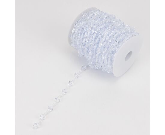 Гирлянда из кристаллов, прозрачная, 15 м, изображение 4 ᐒ купить на  ❤ Like7km.com.ua