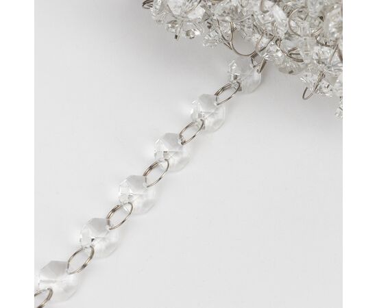 Гирлянда из кристаллов, прозрачная, 15 м, изображение 5 ᐒ купить на  ❤ Like7km.com.ua