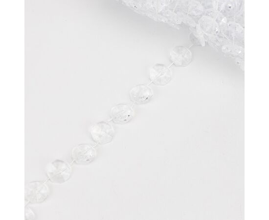 Гирлянда из кристаллов, прозрачная, 15 м, изображение 5 ᐒ купить на  ❤ Like7km.com.ua
