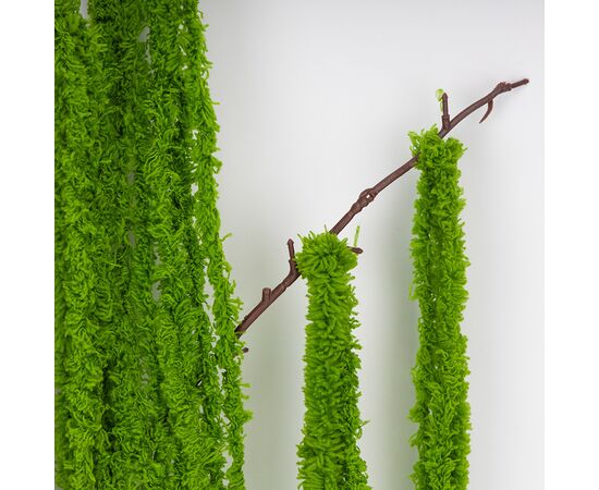Искусственная свисающая ветка "Амарант", зеленая, 120 см, изображение 3 ᐒ купить на  ❤ Like7km.com.ua
