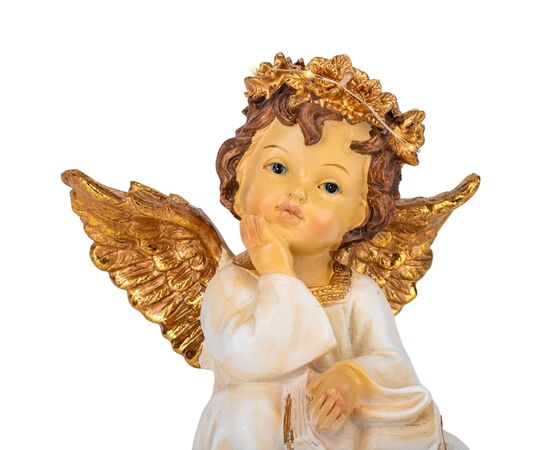 Статуэтка с подсветкой "Ангел с книгой", 19 см, изображение 2 ᐒ купить на  ❤ Like7km.com.ua