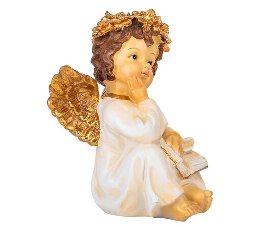 Статуэтка с подсветкой "Ангел с книгой", 19 см, изображение 3 ᐒ купить на  ❤ Like7km.com.ua