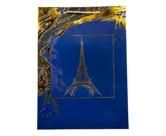 Подарочный пакет "Париж", 30*41,5 см, изображение 4 ᐒ купить на  ❤ Like7km.com.ua