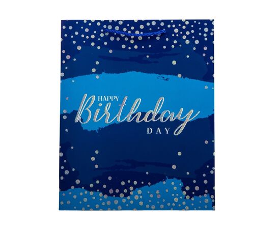 Подарочный пакет "День Рождения", 26*32 см, изображение 3 ᐒ купить на  ❤ Like7km.com.ua