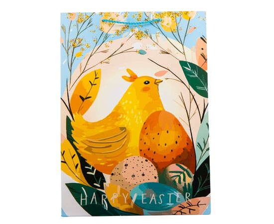 Подарочный пакет "Пасхальные истории", 30*41,5 см, изображение 3 ᐒ купить на  ❤ Like7km.com.ua