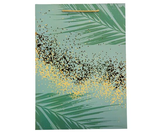 Подарочный пакет "Золотой шелест", 30*41,5 см, изображение 2 ᐒ купить на  ❤ Like7km.com.ua