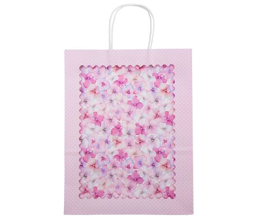 Подарочный пакет "Цветочное настроение", 25,5*33 см, изображение 2 ᐒ купить на  ❤ Like7km.com.ua