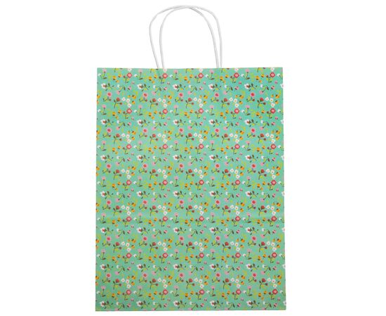 Подарочный пакет "Милые цветочки", 25,5*33 см, изображение 4 ᐒ купить на  ❤ Like7km.com.ua