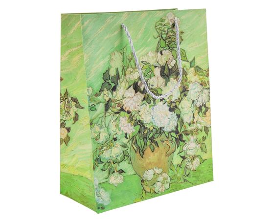 Подарочный пакет "Шедевры Ван Гога", 26*32 см * Рандомный выбор дизайна, изображение 3 ᐒ купить на  ❤ Like7km.com.ua