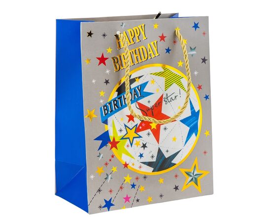 Подарочный пакет "Спортивный дух", 18*23 см * Рандомный выбор дизайна, изображение 4 ᐒ купить на  ❤ Like7km.com.ua