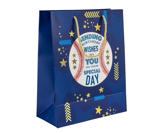 Подарочный пакет "Спортивный дух", 26*32 см * Рандомный выбор дизайна, изображение 2 ᐒ купить на  ❤ Like7km.com.ua