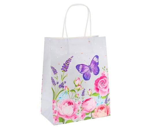 Подарочный пакет "Весенний сад", 18*23,5 см * Рандомный выбор дизайна, изображение 3 ᐒ купить на  ❤ Like7km.com.ua