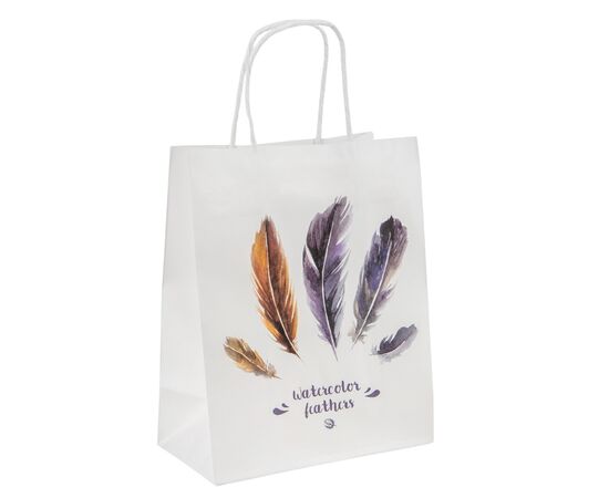 Подарочный пакет "Магия пера", 18*23 см * Рандомный выбор дизайна, изображение 3 ᐒ купить на  ❤ Like7km.com.ua