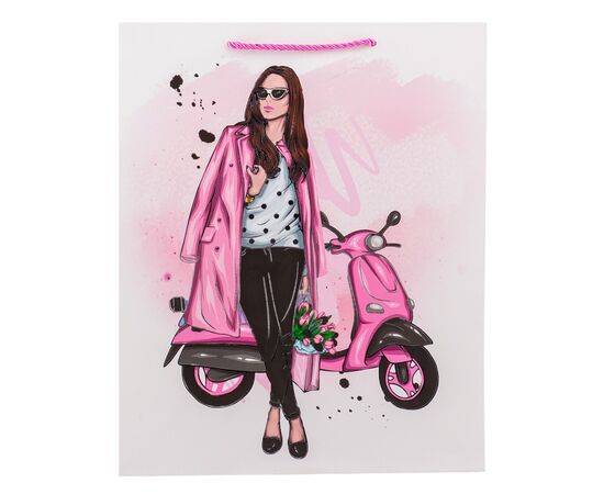 Подарочный пакет "Энергия стиля", 26*32 см * Рандомный выбор дизайна, изображение 4 ᐒ купить на  ❤ Like7km.com.ua