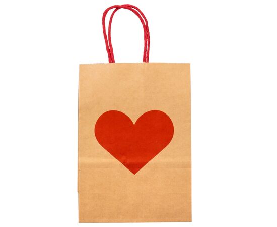 Подарочный пакет "Love", 15*21 см. * Рандомный выбор дизайна., изображение 6 ᐒ купить на  ❤ Like7km.com.ua