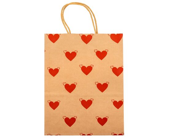 Подарочный пакет "Love", 21*27 см. * Рандомный выбор дизайна., изображение 2 ᐒ купить на  ❤ Like7km.com.ua