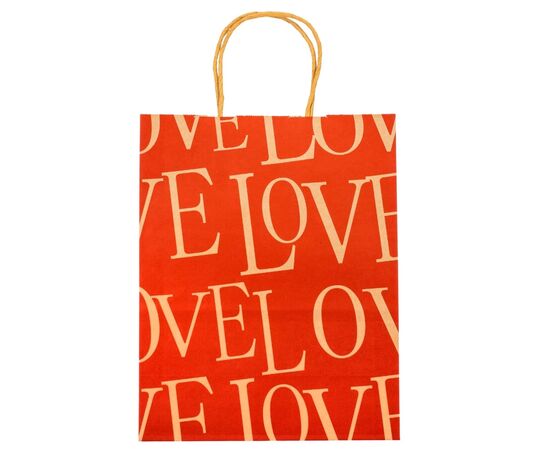 Подарочный пакет "Love", 21*27 см. * Рандомный выбор дизайна., изображение 3 ᐒ купить на  ❤ Like7km.com.ua