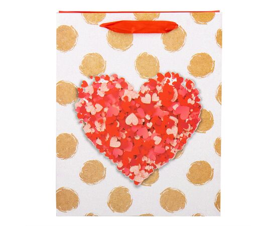 Подарочный пакет "Романтика", 32*26*12 см, изображение 3 ᐒ купить на  ❤ Like7km.com.ua