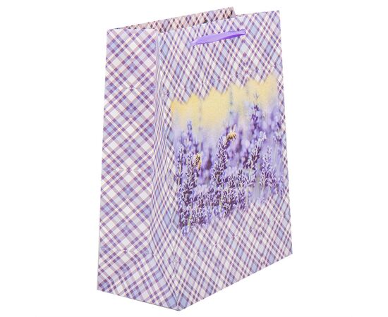 Подарочный пакет "Лаванда", 32*26*12 см, изображение 2 ᐒ купить на  ❤ Like7km.com.ua