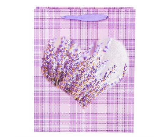 Подарочный пакет "Лаванда", 32*26*12 см, изображение 4 ᐒ купить на  ❤ Like7km.com.ua