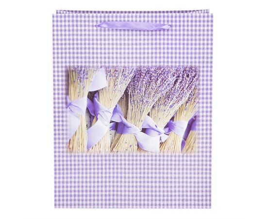 Подарочный пакет "Лаванда", 32*26*12 см, изображение 5 ᐒ купить на  ❤ Like7km.com.ua