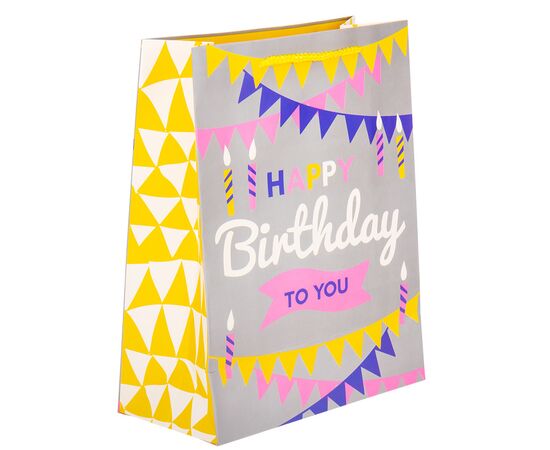 Подарочный пакет "Праздник", 32*26*12 см, изображение 2 ᐒ купить на  ❤ Like7km.com.ua