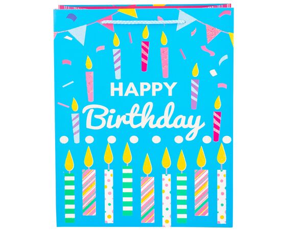 Подарочный пакет "Праздник", 44*31*12 см, изображение 4 ᐒ купить на  ❤ Like7km.com.ua