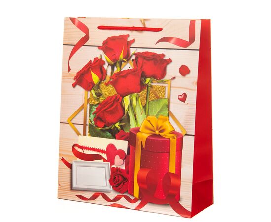 Подарочный пакет "Rose" 26 * 10 * 32, изображение 3 ᐒ купить на  ❤ Like7km.com.ua