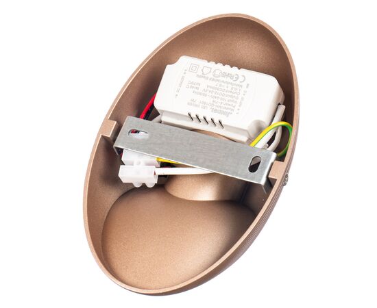 Декоративная подсветка золотая LED 10W (HS005/gd-10w), изображение 2 ᐒ купить на  ❤ Like7km.com.ua