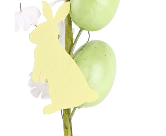 Декоративная веточка "Желтый кролик", 40 см, изображение 2 ᐒ купить на  ❤ Like7km.com.ua