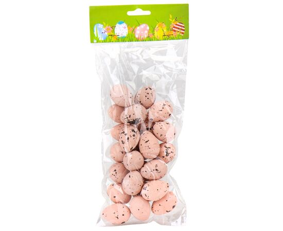 Набор мини крашенок "Перепелиные яички", розовые, 24 шт., изображение 2 ᐒ купить на  ❤ Like7km.com.ua