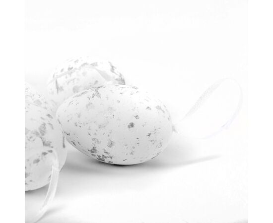 Набор крашенок "Серебро", 6 шт., изображение 2 ᐒ купить на  ❤ Like7km.com.ua