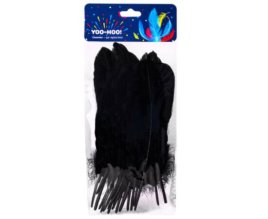 Декоративные перья, синие YOO-HOO!, изображение 4 ᐒ купить на  ❤ Like7km.com.ua