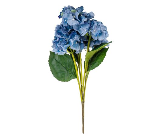 Букет гортензий, 5 бутонов, синий, 52 см, изображение 2 ᐒ купить на  ❤ Like7km.com.ua