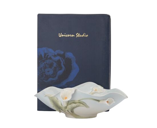 Блюдо "Лилии" (28 * 10 см)  VERONESE, изображение 2 ᐒ купить на  ❤ Like7km.com.ua