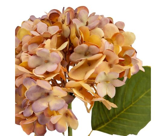 Цветок искусственный "Гортензия оранжевая", изображение 3 ᐒ купить на  ❤ Like7km.com.ua